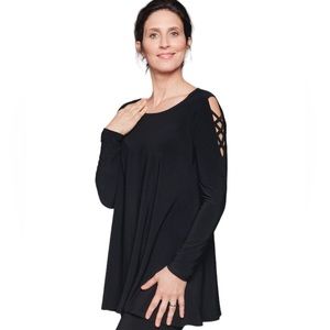 SYMPLI | Zig Zag Tunic Mob Wife Top